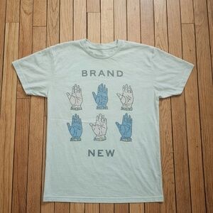 Brand New Graphic Tee - White and Blue